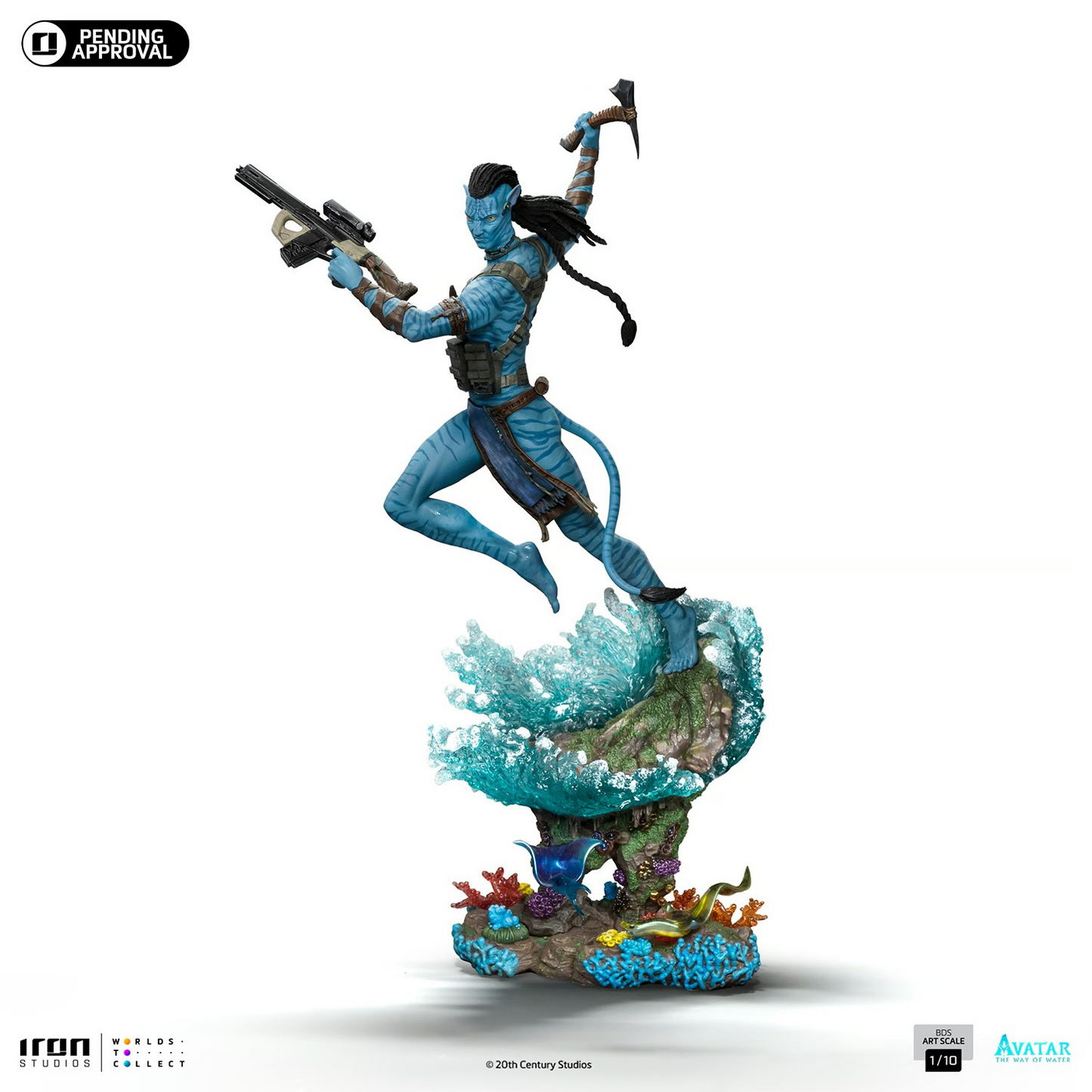 Preventa Estatua Jake Sully - Avatar: The Way of Water - Limited Edition marca Iron Studios escala de arte 1/10