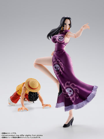 Banpresto Figura De Acción One Piece – Lady Fight!! Boa Hancock, PVC De Colección, Con Base Y Caja Original