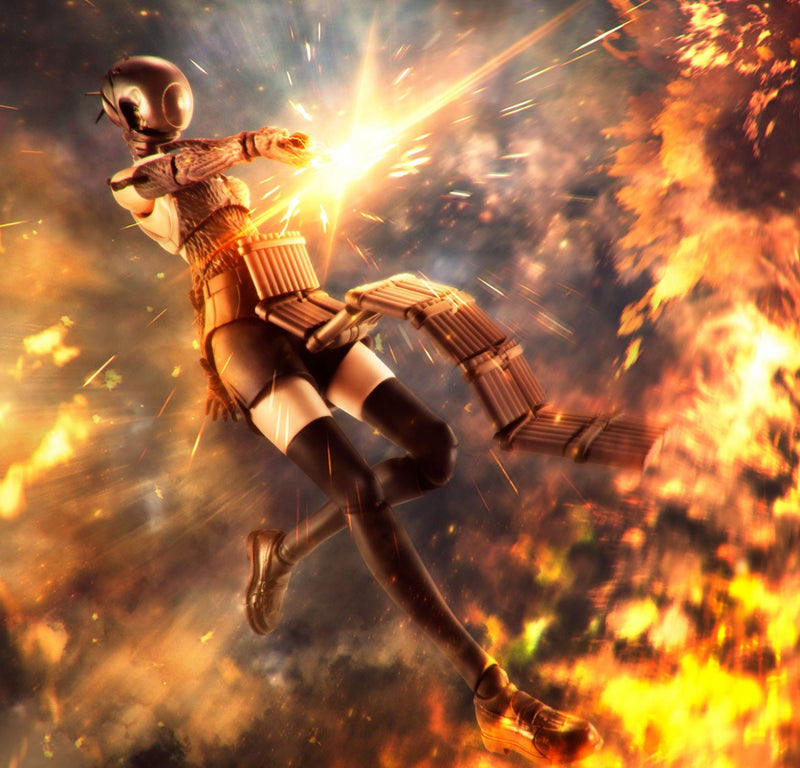 EN STOCK Figura Bomb Devil - Chainsaw Man The Movie: Reze Arc - S.H.Figuarts marca Bandai Namco escala 1/12