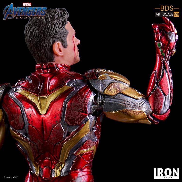 Pedido Estatua Iron Man (I Am Iron Man) - Avengers: Endgame - Battle Diorama Series (BDS) marca Iron Studios escala de arte 1/10