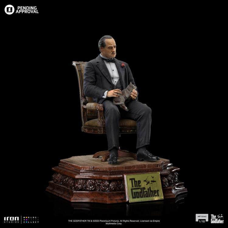 Preventa Estatua Don Vito Corleone - The Godfather - Limited Edition marca Iron Studios escala de arte 1/10