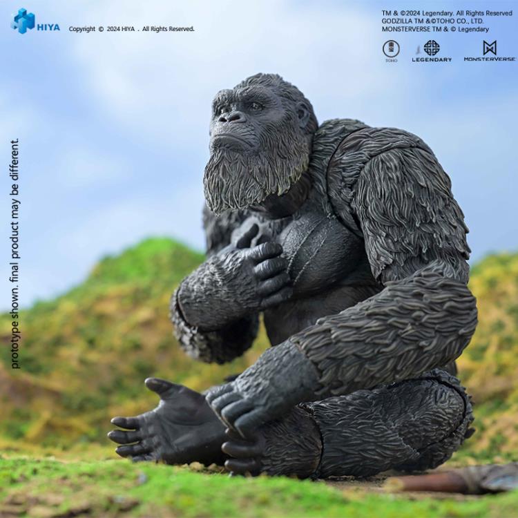 Preventa Figura Kong (Exclusiva PX Previews) - Godzilla x Kong: The New Empire - Exquisite Basic marca HIYA EBG0414 (16 cm)