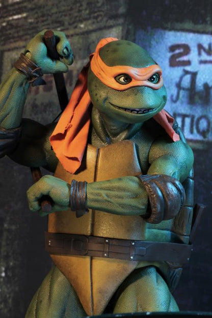 Pedido Figura Michelangelo - Teenage Mutant Ninja Turtles (1990 Movie) marca Neca escala 1/4