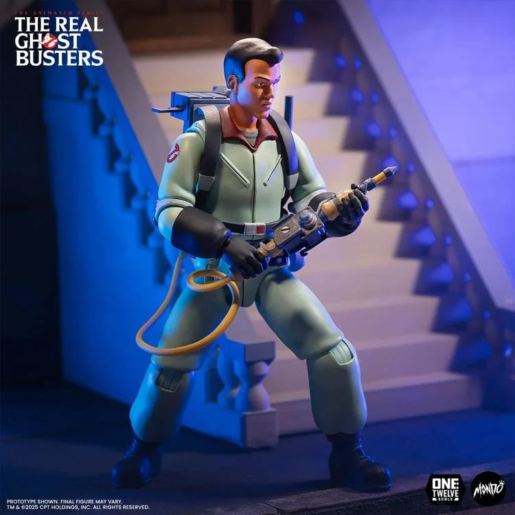 Preventa Figura Winston Zeddemore - The Real Ghostbusters marca Mondo escala pequeña 1/12