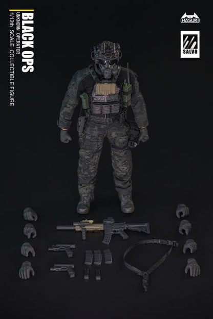 Preventa Figura Unknown Operator - Black Ops Salvo Series marca HASUKI SA01 escala 1/12