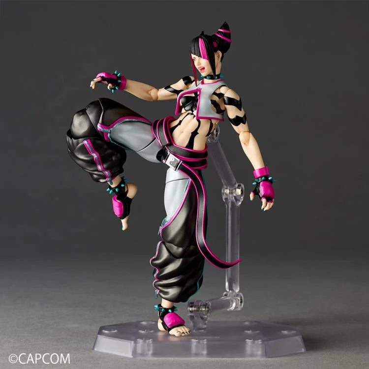 Pedido Figura Juri - Street Fighter 6 - Amazing Yamaguchi Revoltech marca Kaiyodo NR065 escala 1/12