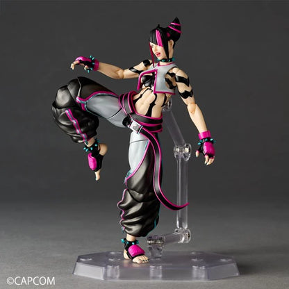 Pedido Figura Juri - Street Fighter 6 - Amazing Yamaguchi Revoltech marca Kaiyodo NR065 escala 1/12