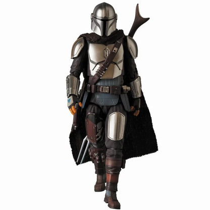 Pedido Figura The Mandalorian (Beskar Armor) (Reissue) - Star Wars - MAFEX marca Medicom Toy No.129 escala pequeña 1/12