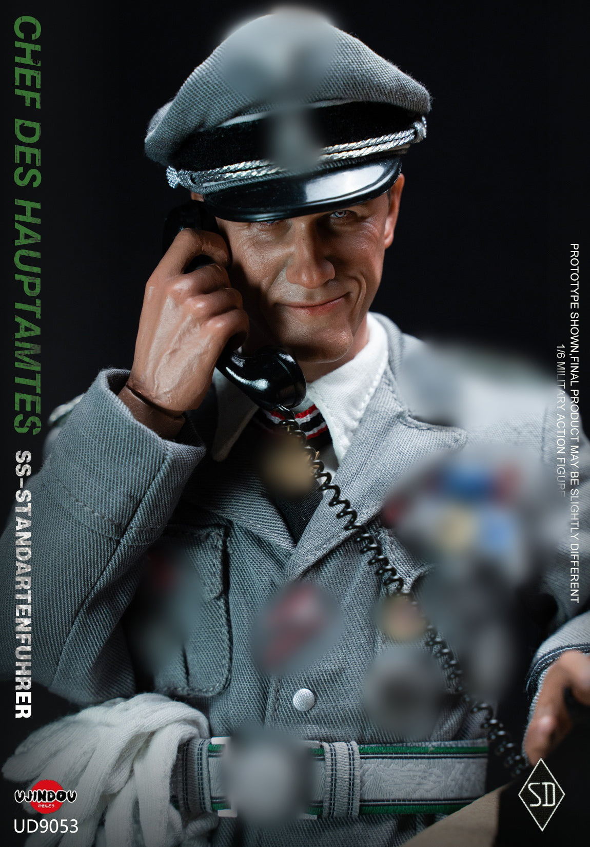 Preventa Figura Chef Des Hauptamtes - SS-Standartenfuhrer (Hans Landa, Inglourious Basterds) marca Ujindou UD9053 escala 1/6