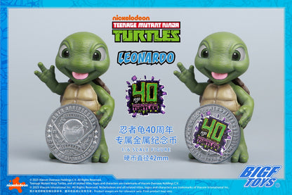 Preventa Figura TMNT LEONARDO - 40th Anniversary Edition marca BigFToys BIGF-001 escala 1/6