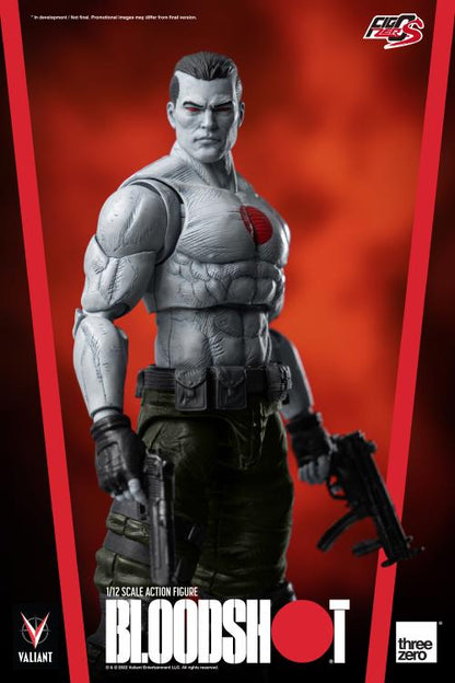 Pedido Figura Bloodshot - Valiant Comics - FigZero S marca Threezero 3Z0181 escala pequeña 1/12