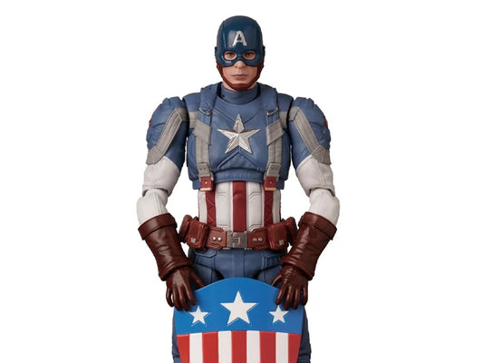 Pedido Figura Capitán América (Classic Suit) - Captain America: The Winter Soldier - MAFEX No. 220 marca Medicom Toy escala 1/12