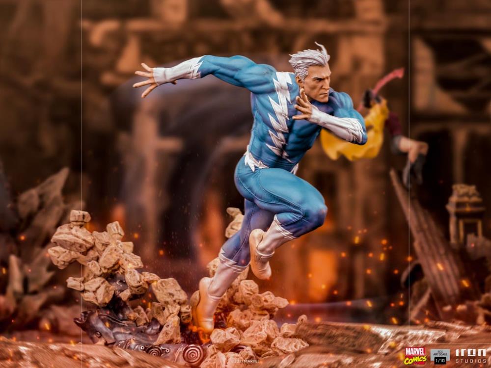 Pedido Estatua Quicksilver - X-Men - Battle Diorama Series (BDS) marca Iron Studios escala de arte 1/10