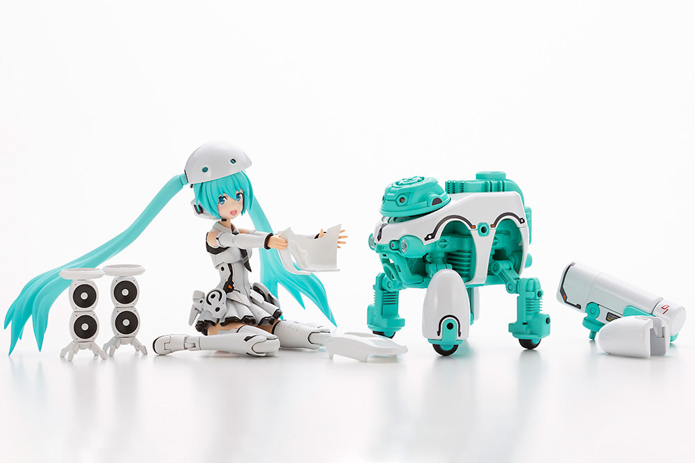 Pedido Figuras Hatsune Miku (Maruttoys Version) y Tamotu (Miku Version) (Model Kit Set) - Vocaloid Frame Music Girl marca Kotobukiya escala 1/12