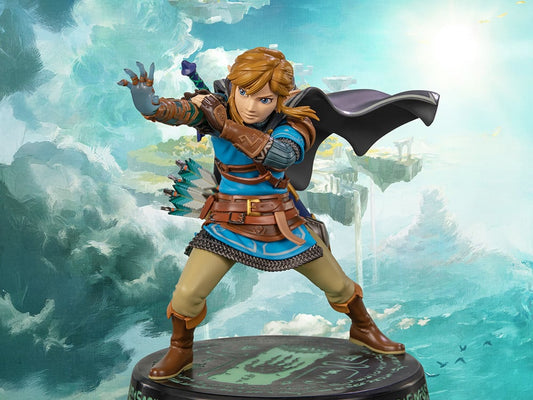 Pedido Estatua LINK - The Legend of Zelda: Tears of the Kingdom marca First 4 Figures (23 cm)