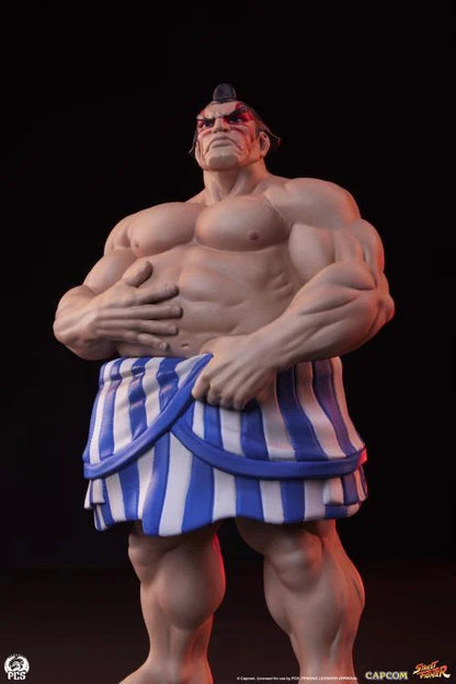 Preventa Set Estatuas Karin y E. Honda - Street Jam - Street Fighter marca PCS Collectibles escala 1/10