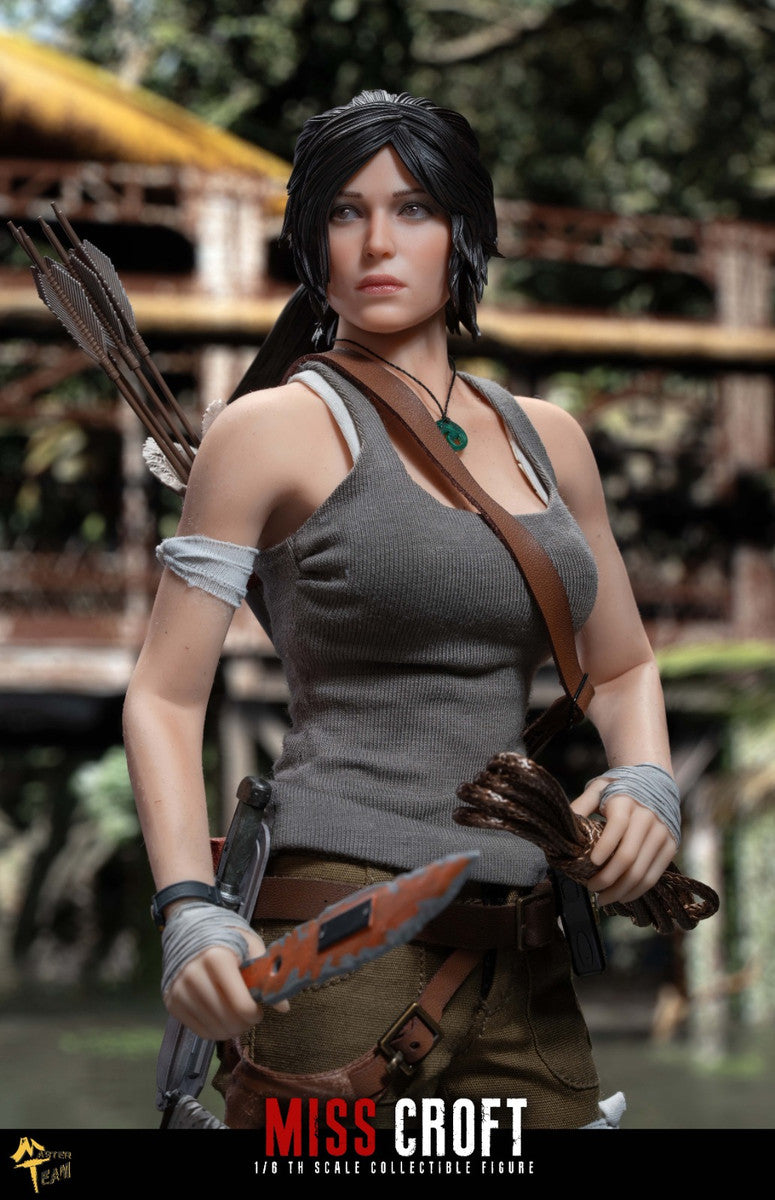 Preventa Figura Miss-Croft (Set con 2 cabezas) marca MTToys MTT022 escala 1/6