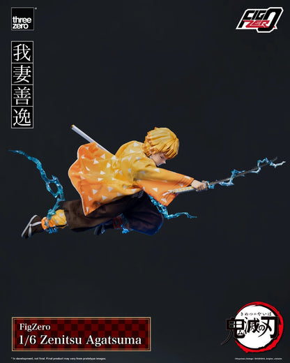 Preventa Figura Zenitsu Agatsuma - Demon Slayer: Kimetsu no Yaiba - FigZero marca Threezero 3Z0699 escala 1/6