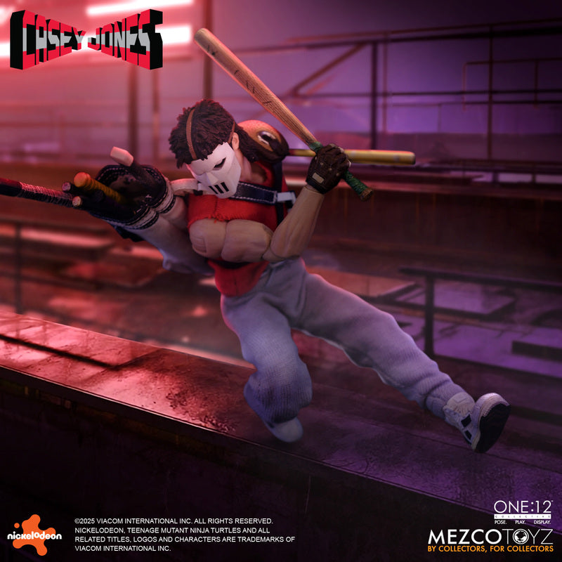 Preventa Figura Casey Jones - Teenage Mutant Ninja Turtles - One:12 Collective marca Mezco Toyz escala 1/12