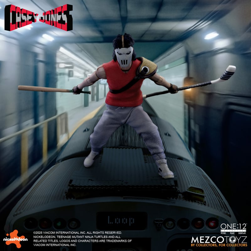 Preventa Figura Casey Jones - Teenage Mutant Ninja Turtles - One:12 Collective marca Mezco Toyz escala 1/12