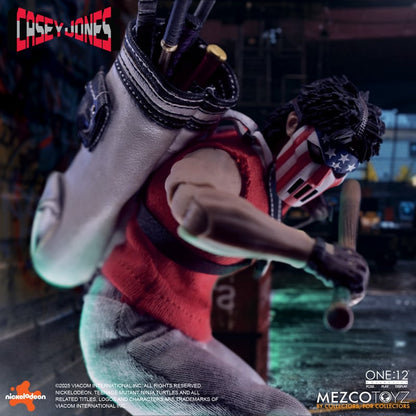 Preventa Figura Casey Jones - Teenage Mutant Ninja Turtles - One:12 Collective marca Mezco Toyz escala 1/12