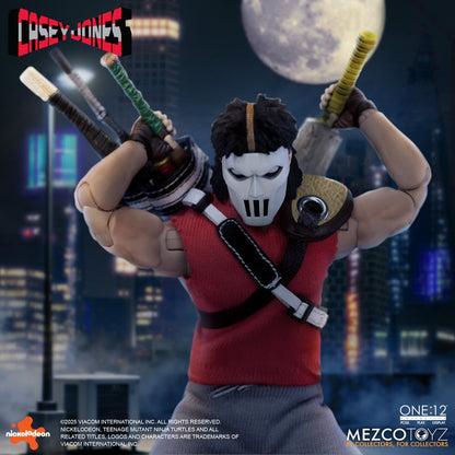 Preventa Figura Casey Jones - Teenage Mutant Ninja Turtles - One:12 Collective marca Mezco Toyz escala 1/12