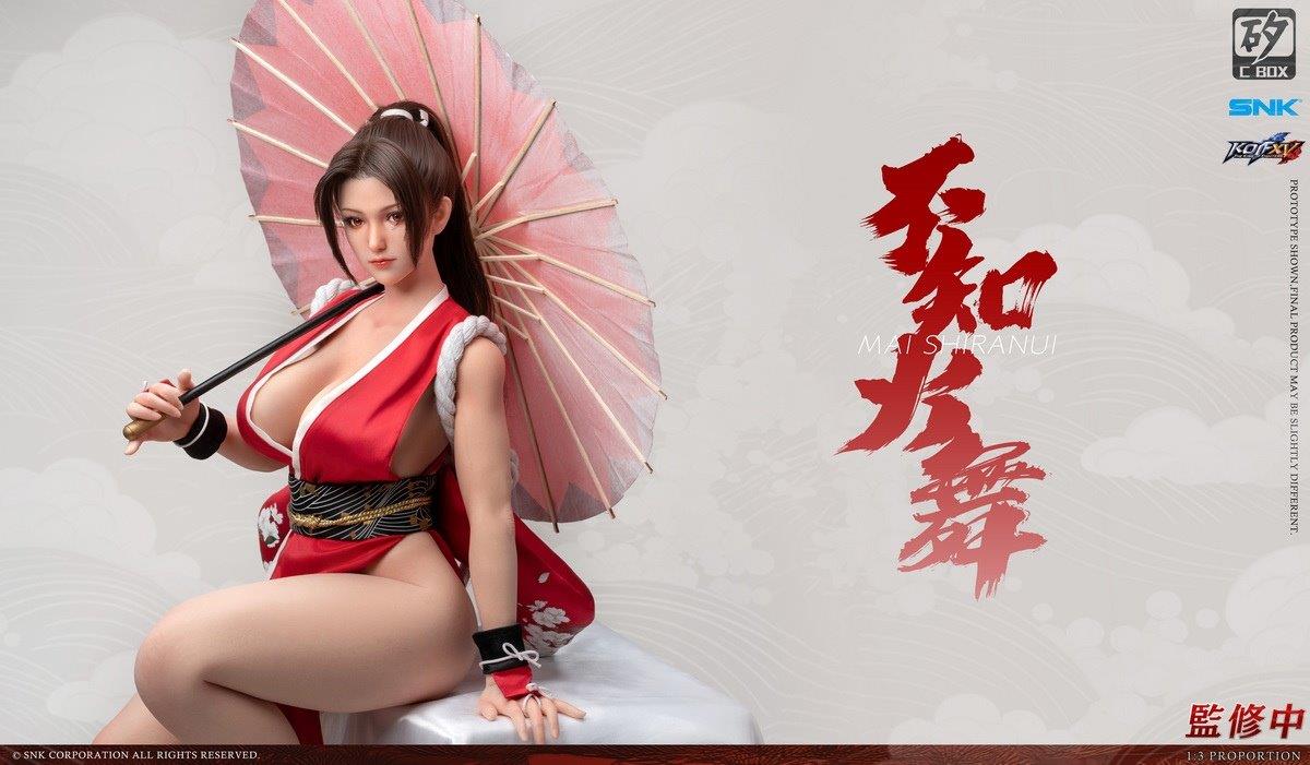 Preventa Figura Mai Shiranui (Silicona) - KOFXV marca C-Box CB-8601 escala 1/3 (70 cm)