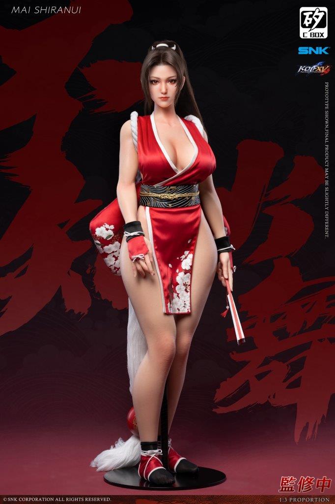 Preventa Figura Mai Shiranui (Silicona) - KOFXV marca C-Box CB-8601 escala 1/3 (70 cm)