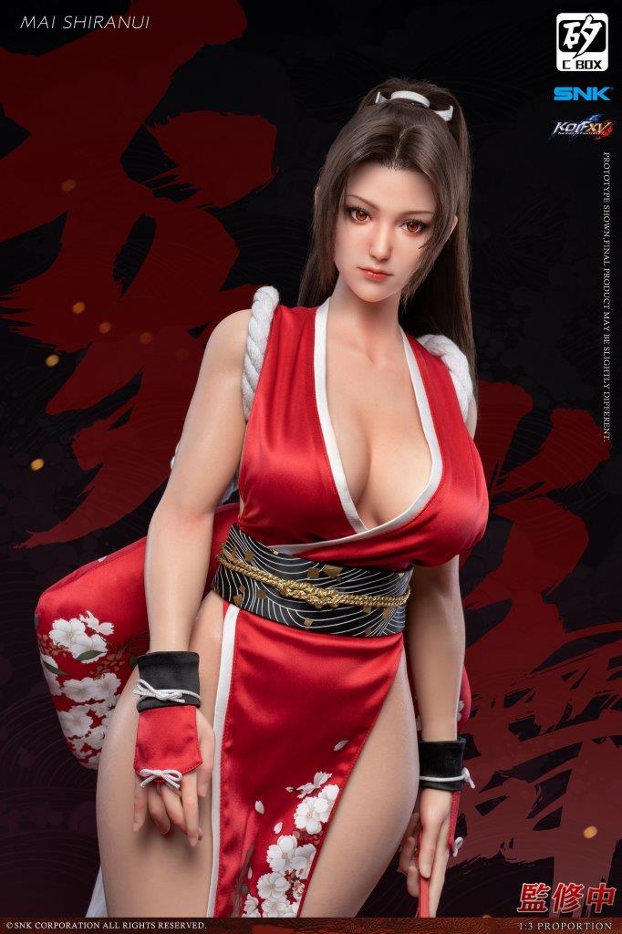 Preventa Figura Mai Shiranui (Silicona) - KOFXV marca C-Box CB-8601 escala 1/3 (70 cm)