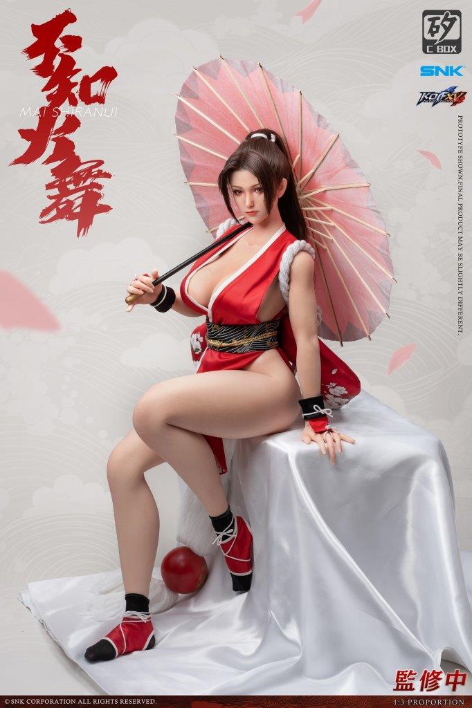 Preventa Figura Mai Shiranui (Silicona) - KOFXV marca C-Box CB-8601 escala 1/3 (70 cm)