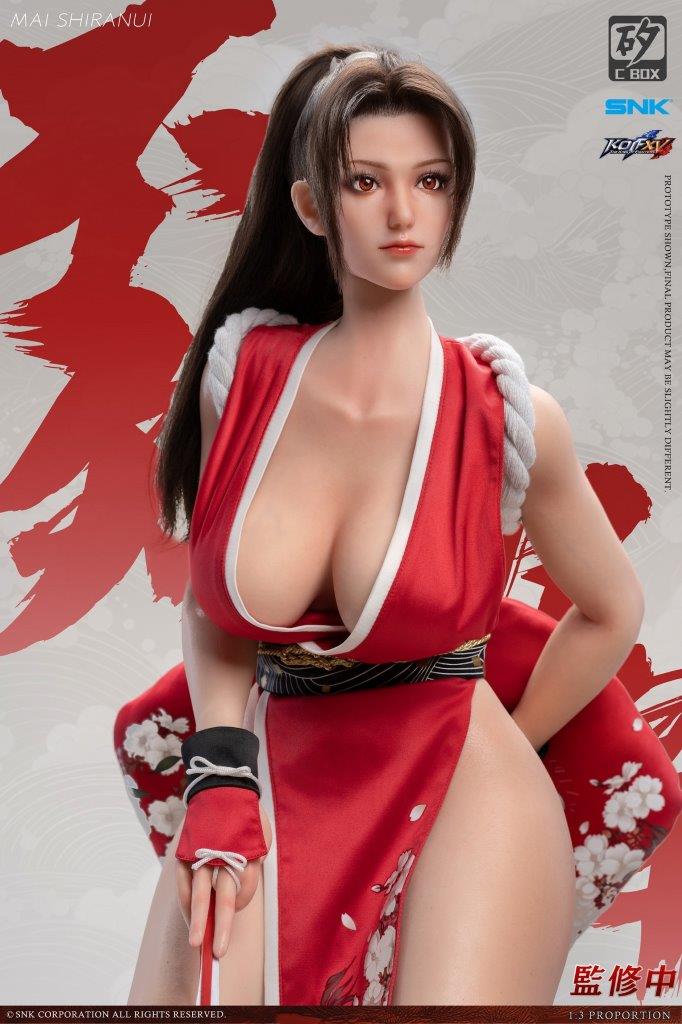 Preventa Figura Mai Shiranui (Silicona) - KOFXV marca C-Box CB-8601 escala 1/3 (70 cm)