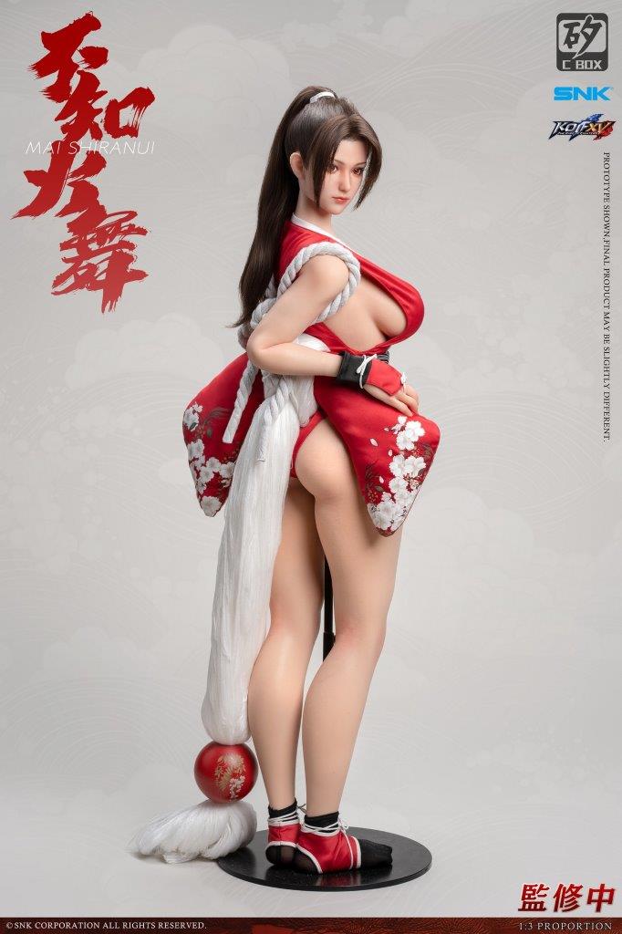 Preventa Figura Mai Shiranui (Silicona) - KOFXV marca C-Box CB-8601 escala 1/3 (70 cm)