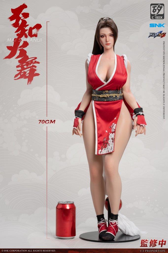 Preventa Figura Mai Shiranui (Silicona) - KOFXV marca C-Box CB-8601 escala 1/3 (70 cm)