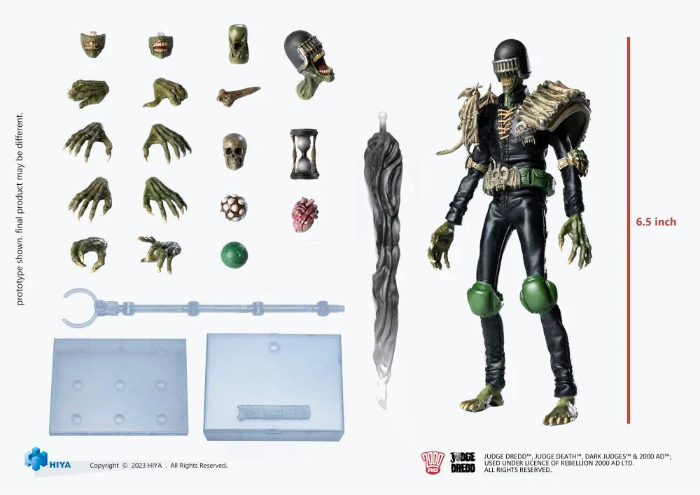 Preventa Figura Judge Death - 2000 AD Exquisite Super Series marca HIYA ESJ0054 escala 1/12