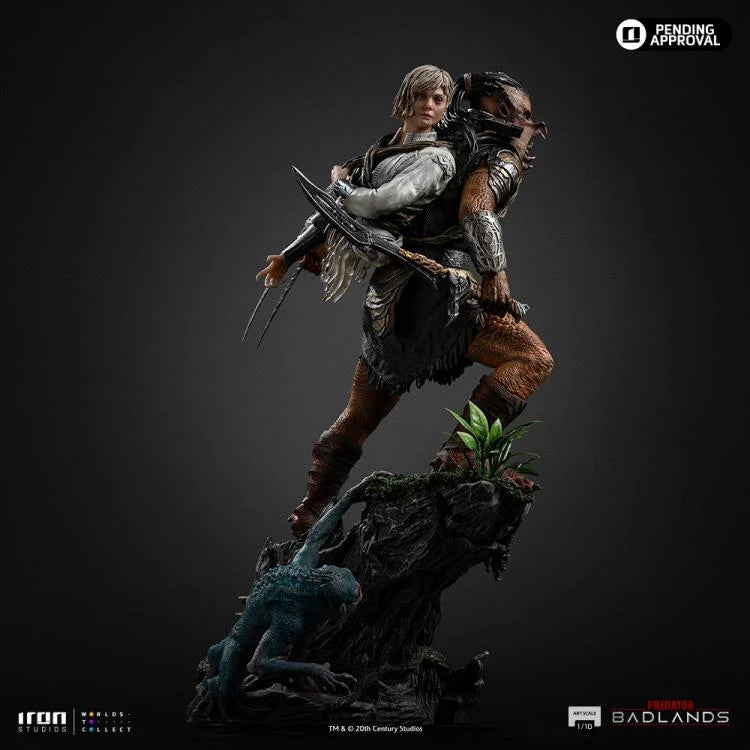 Preventa Estatua Predator Dek & Thia - Predator: Badlands  - Limited Edition marca Iron Studios escala de arte 1/10