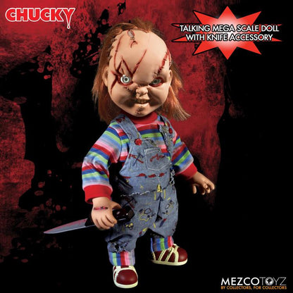 Pedido Figura Chucky (Talking / Parlante) - Bride of Chucky - Mezco Designer Serie marca Mezco Toyz 78003B Mega escala (38 cm)