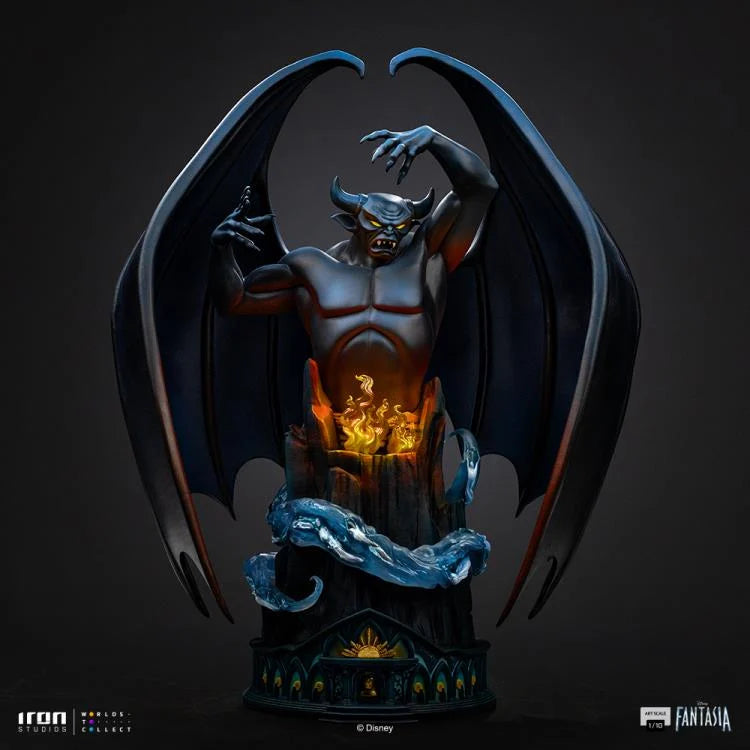 Preventa Estatua Chernabog Deluxe - Disney's Fantasia marca Iron Studios escala de arte 1/10