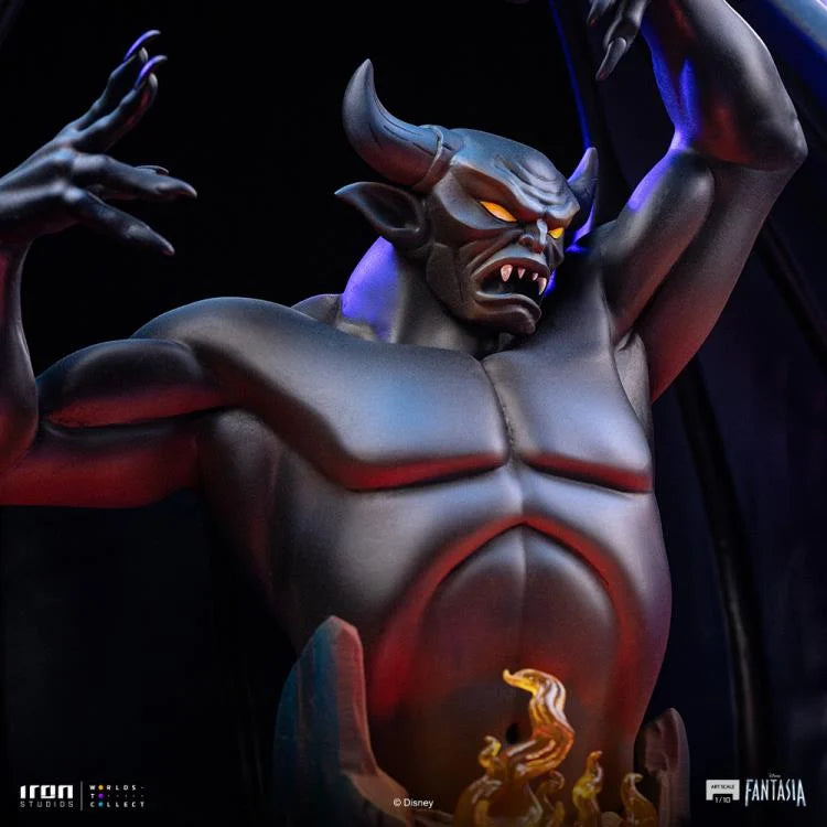 Preventa Estatua Chernabog Deluxe - Disney's Fantasia marca Iron Studios escala de arte 1/10