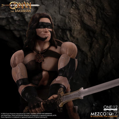 Preventa Figura Conan (War Paint Edition) - Conan the Barbarian (1982) One:12 Collective marca Mezco Toyz escala 1/12