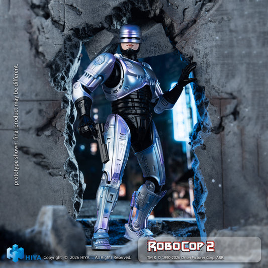 Preventa Figura ROBOCOP - RoboCop 2 (1990) - Exquisite Super Series marca HIYA ESR0302 escala pequeña 1/12