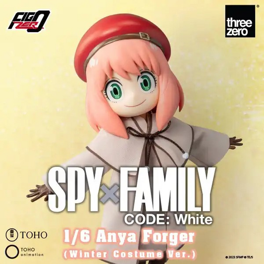 Preventa Figura Anya Forger (winter costume version) - SPY × FAMILY Code: White marca Threezero 3Z0781 escala 1/6