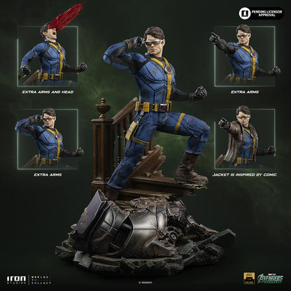 Preventa Estatua Cyclops Deluxe Legacy Replica - Avengers: Doomsday marca Iron Studios escala de arte 1/4