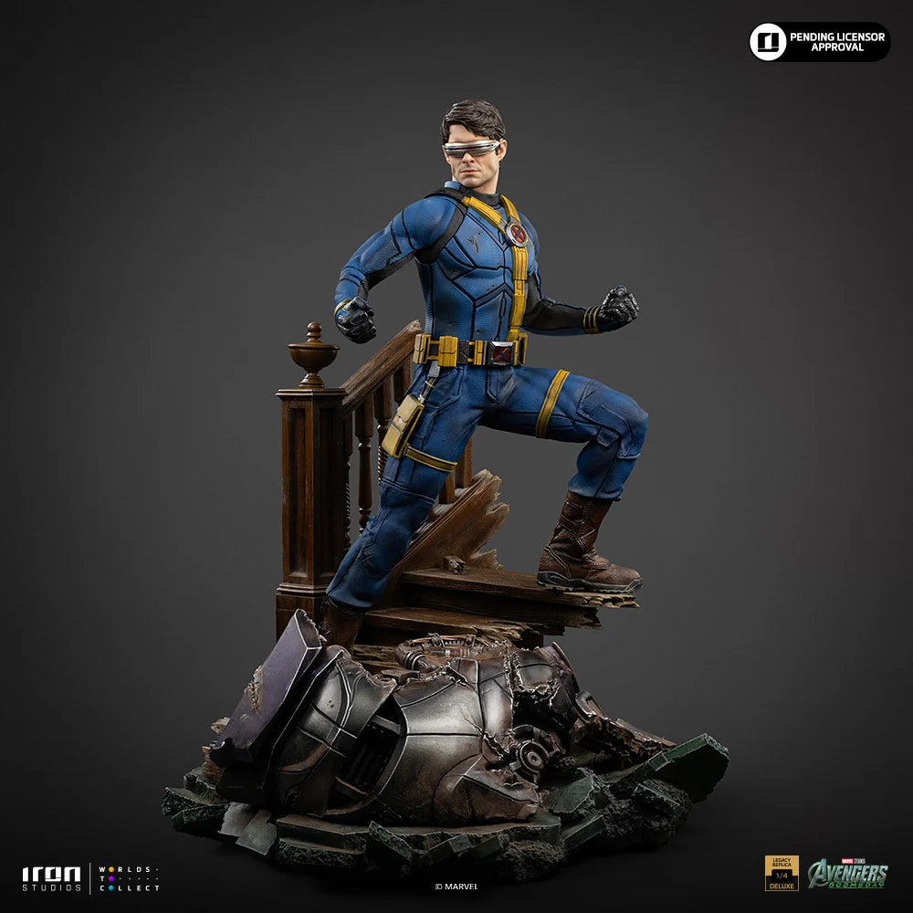 Preventa Estatua Cyclops Deluxe Legacy Replica - Avengers: Doomsday marca Iron Studios escala de arte 1/4