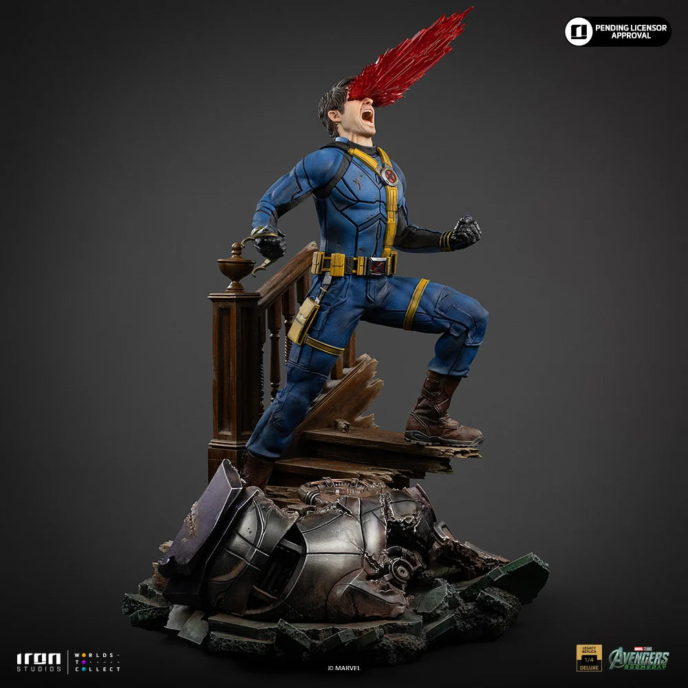 Preventa Estatua Cyclops Deluxe Legacy Replica - Avengers: Doomsday marca Iron Studios escala de arte 1/4