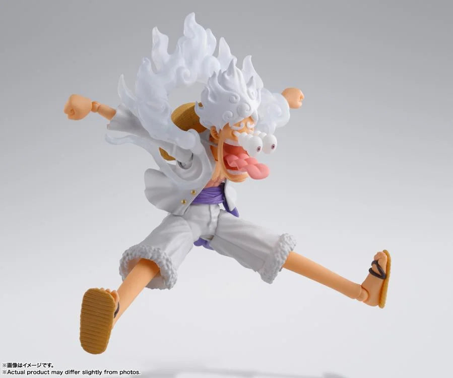 Pedido Figura Monkey D. Luffy (Gear 5) - One Piece - S.H.Figuarts marca Bandai Spirits escala pequeña 1/12