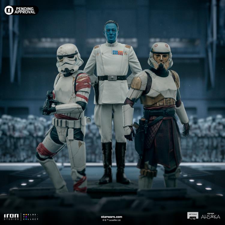 Preventa Estatua Grand Admiral Thrawn (Limited Edition) - Star Wars: Ahsoka marca Iron Studios escala de arte 1/10