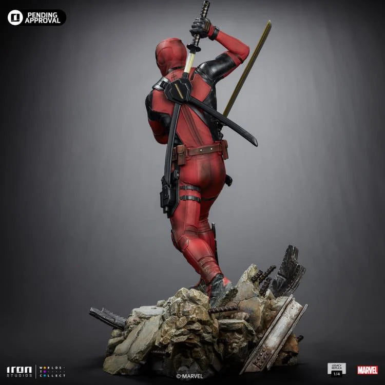 Preventa Estatua Deadpool (Limited Edition) - Deadpool & Wolverine - Legacy Replica - Limited Edition marca Iron Studios escala 1/4 (58 cm)