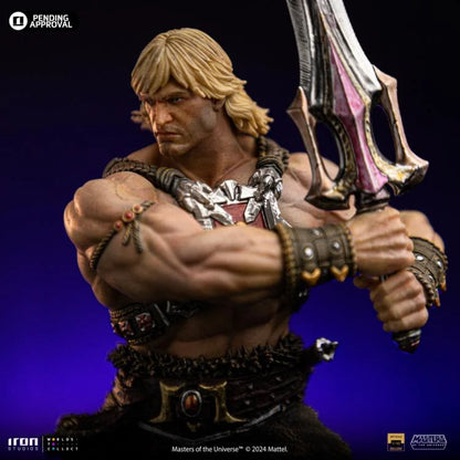 Preventa Estatua He-Man Unleashed - Masters of the Universe - Limited Edition marca Iron Studios escala de arte 1/10