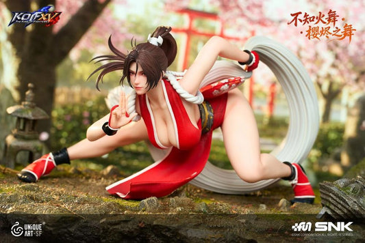 Preventa Estatua Mai Shiranui (Dance of Sakura Embers) (Regular Version + Bono) - The King of Fighters XV marca Unique Art Studio escala 1/6