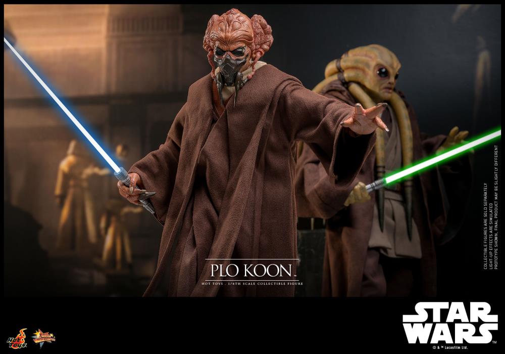 Pedido Figura Plo Koon - Star Wars: Episodio III: La Venganza de los Sith marca Hot Toys MMS785 escala 1/6